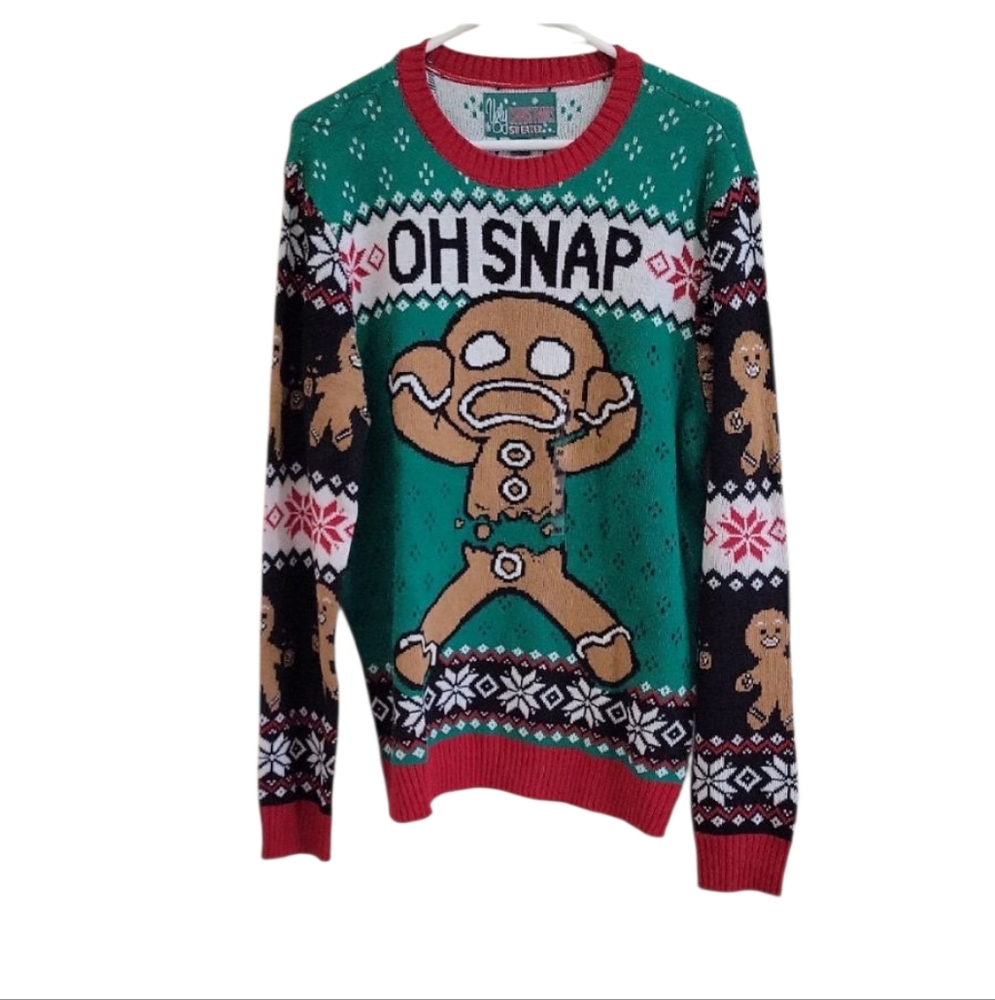 Ugly Sweater-OH SNAP Gingerbread
